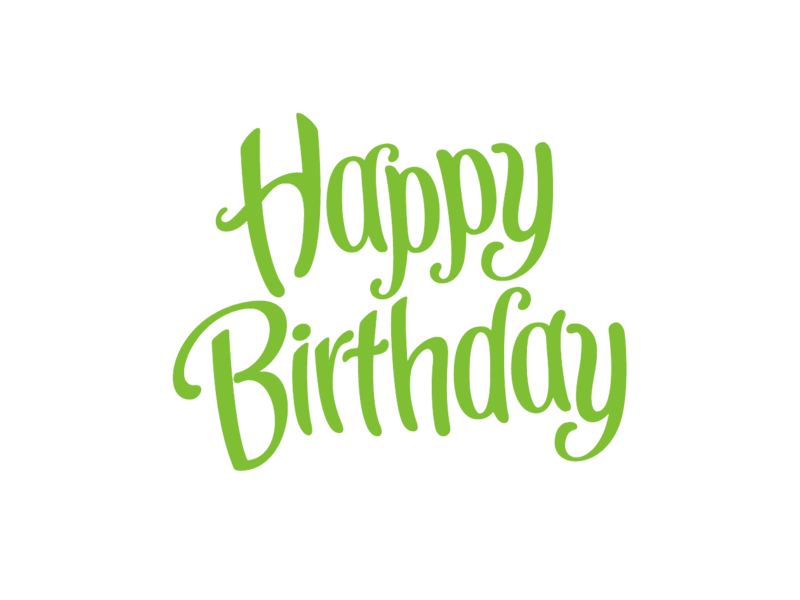 Happy Birthday Calligraphy Png Hd Quality Png Play