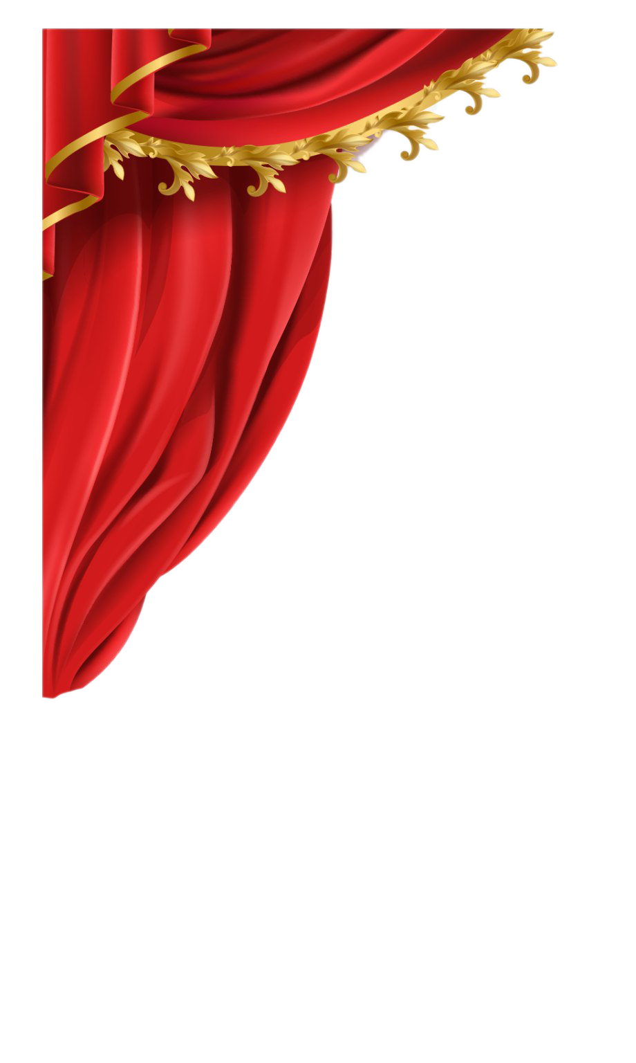 Red Curtain Transparent Image | PNG Play