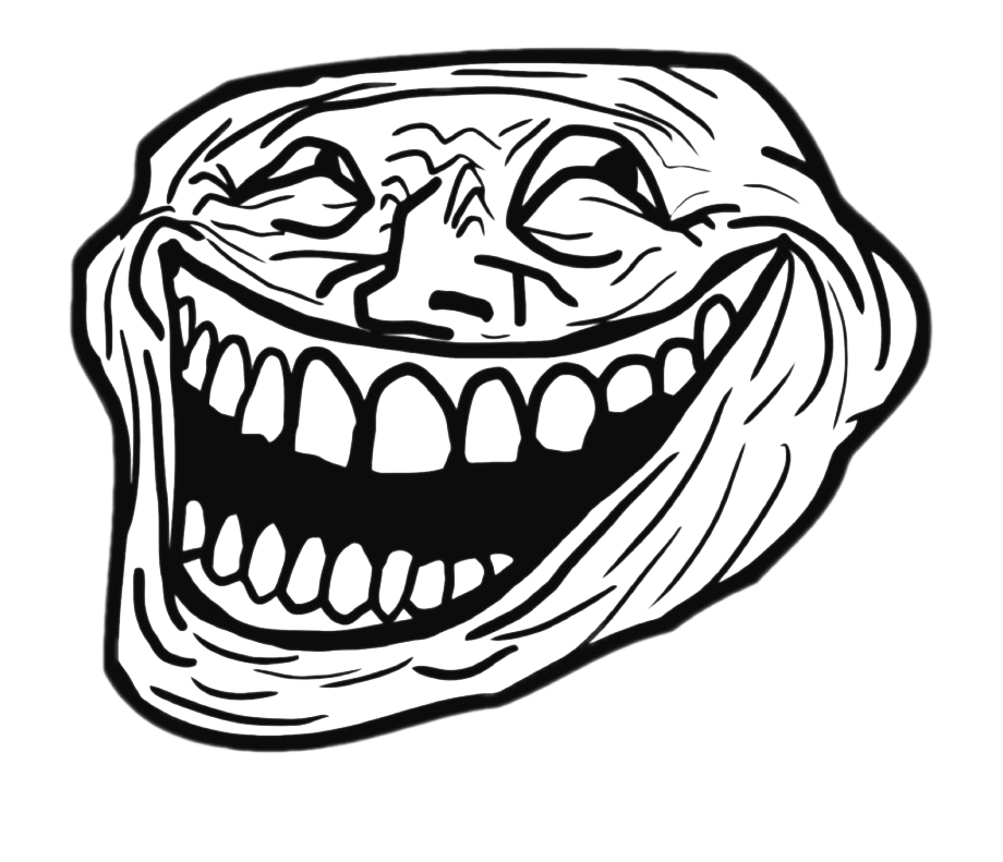 Trollface Transparent Background Png Play