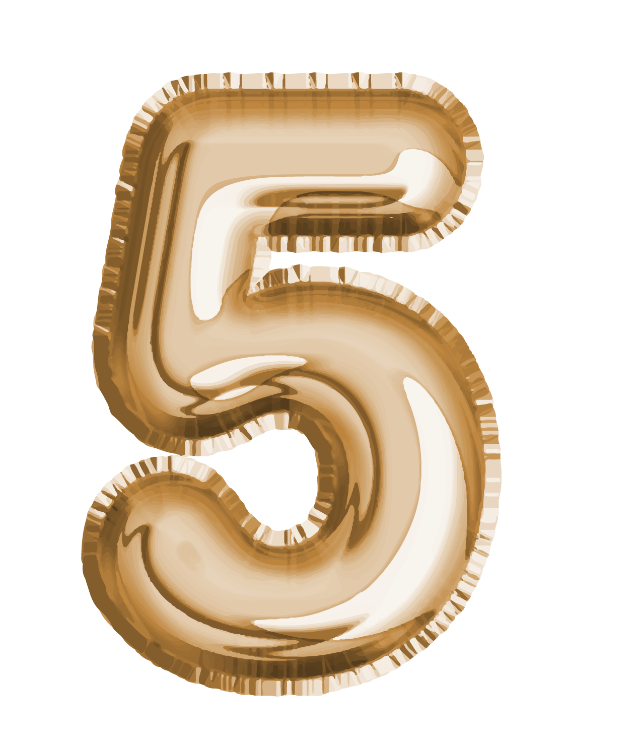 5 Number PNG Royalty-Free Photo