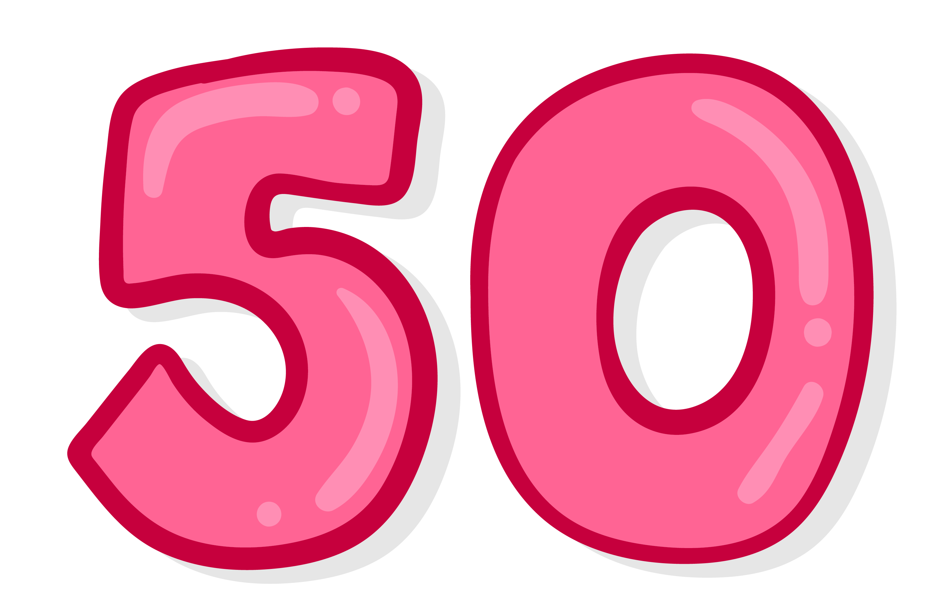 50 Number PNG Free Image
