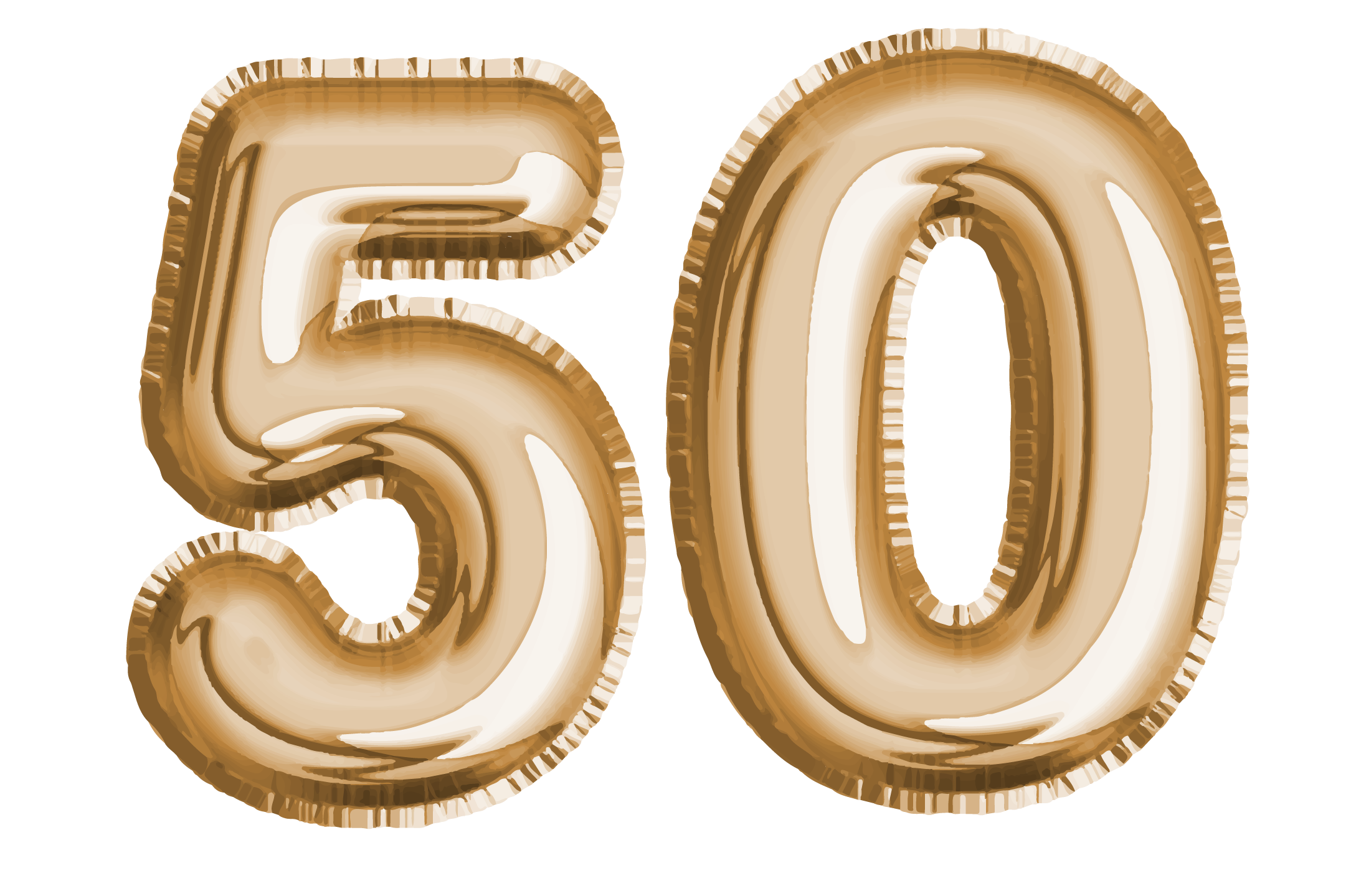 50 Number PNG Royalty-Free Photo
