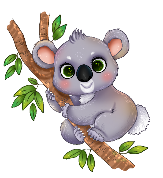 Animated Koala Transparent Images