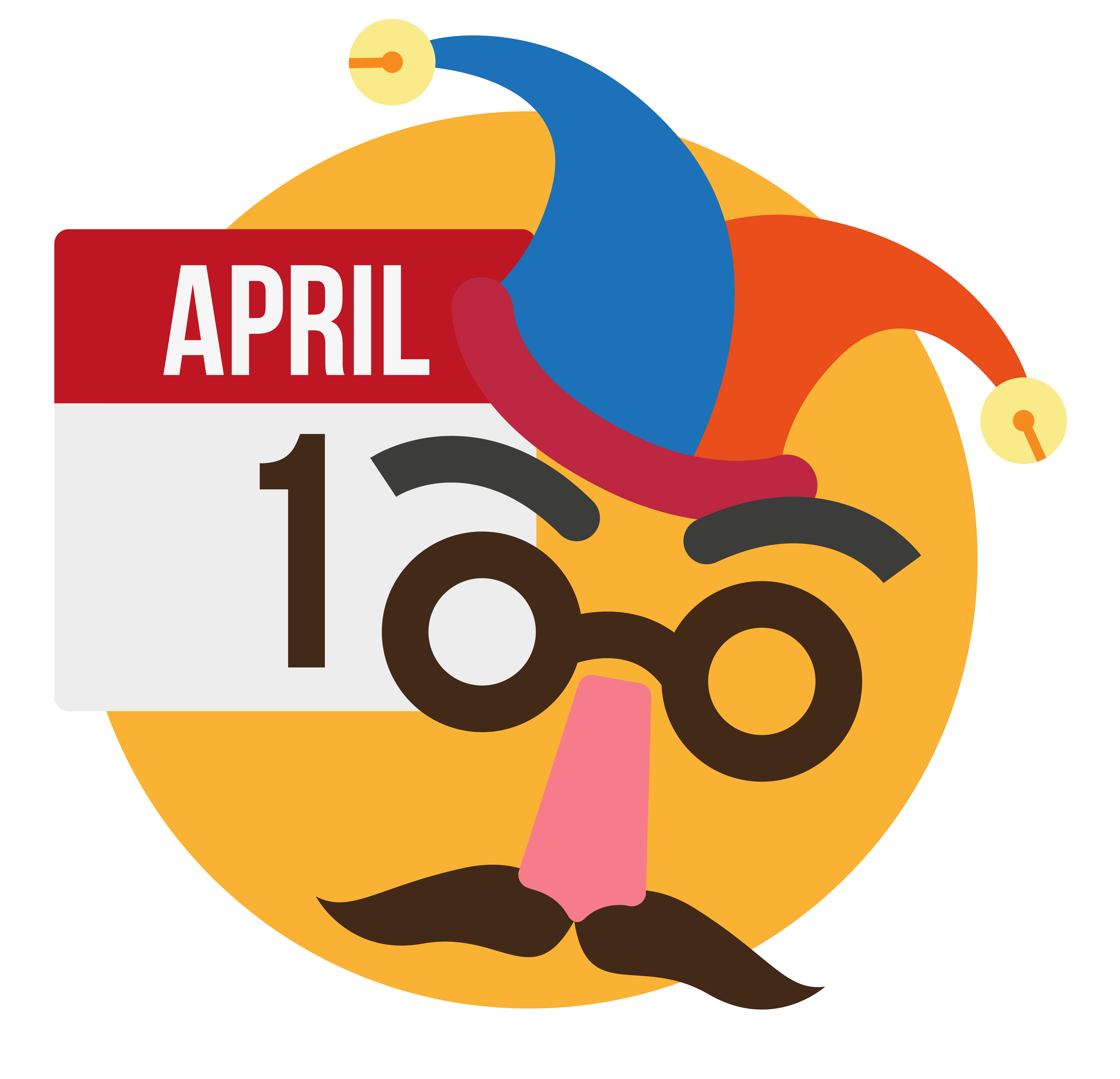 April Fools Day PNG Stock Photo