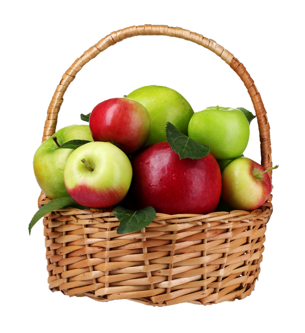 Basket of Apple PNG