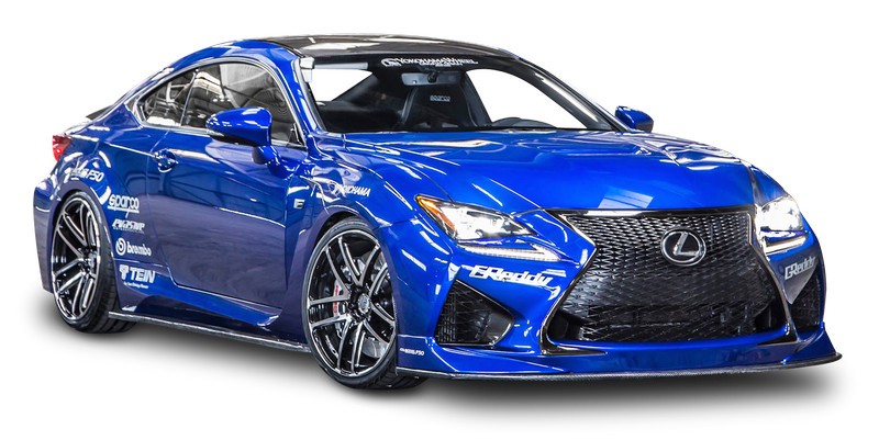 Blue lexus PNG pic background