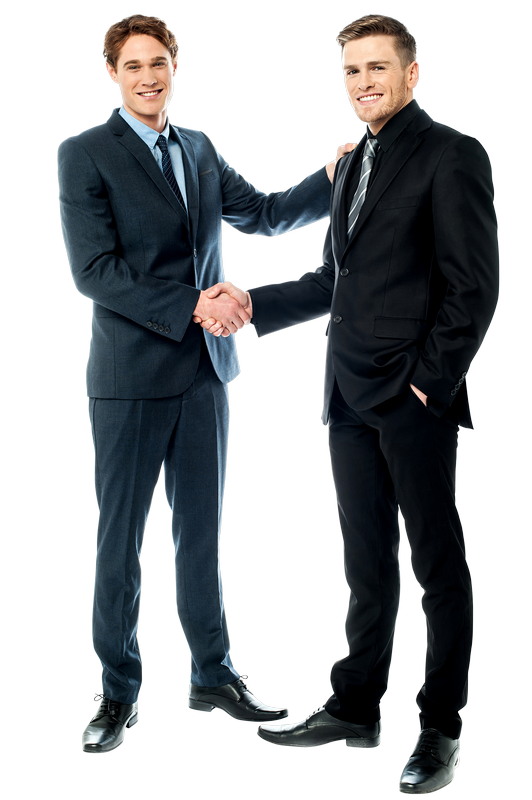 Immagine del PNG royalty-free della handshake di affari