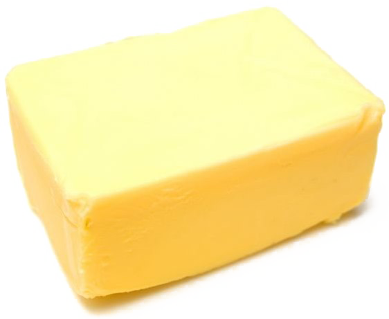 Fundo de Clipart de manteiga png