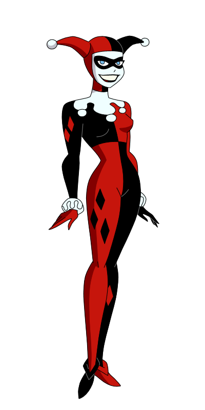 Comic Harley Quinn PNG HD kualitas