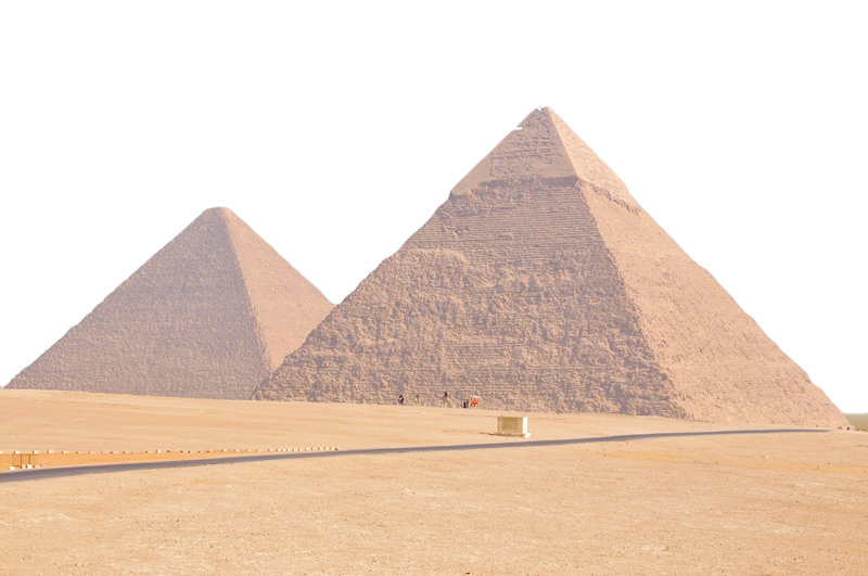 Egypt Пирамида прозрачного изображения