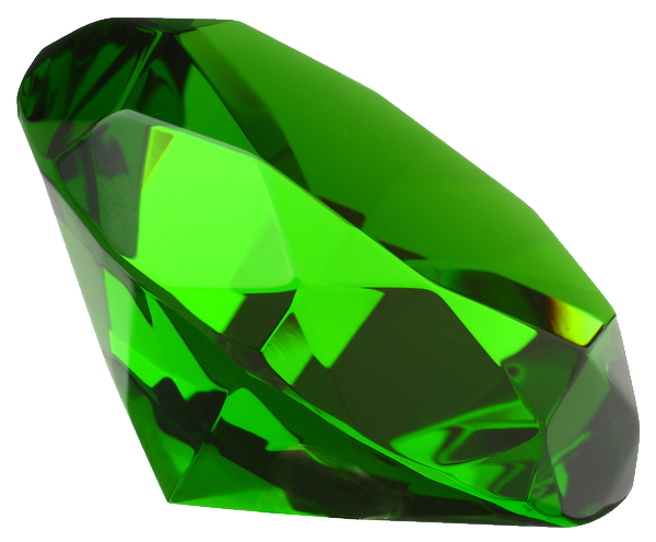 Smaragd transparent frei PNG