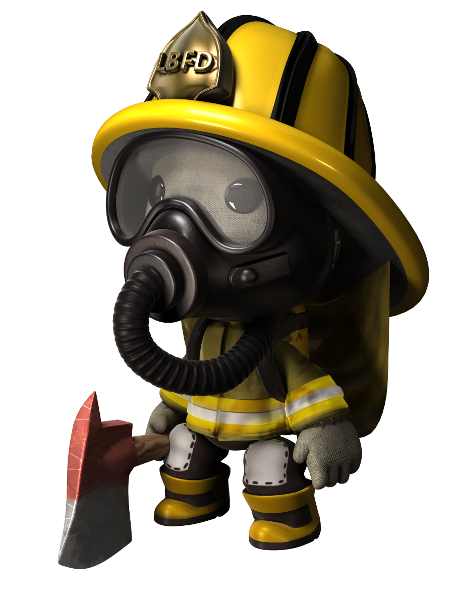 Gambar Free PNG Firefighter