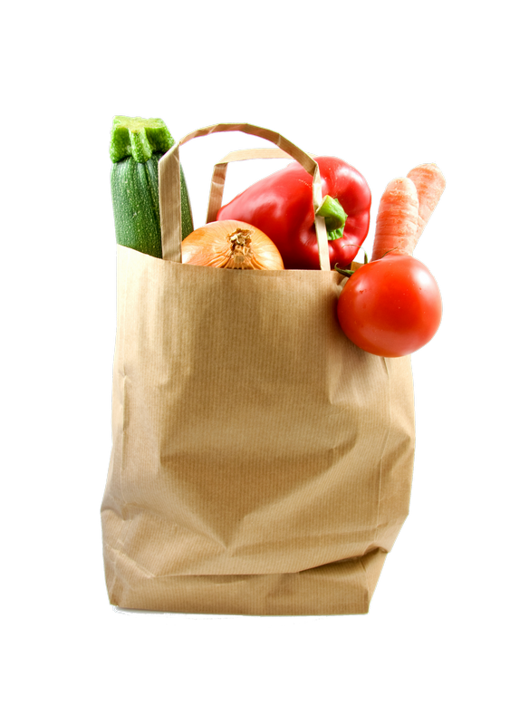 Food Bag PNG Stock Photo