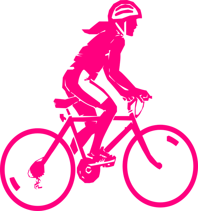 Girl Ciclismo Transparente png.
