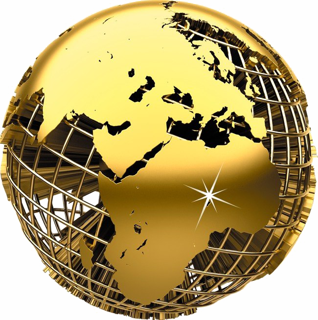 Gold Earth PNG HD Quality