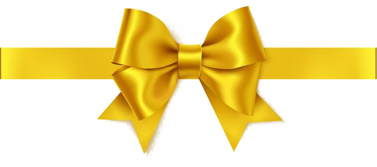 Goldener Bogen-PNG-Clipart-Hintergrund