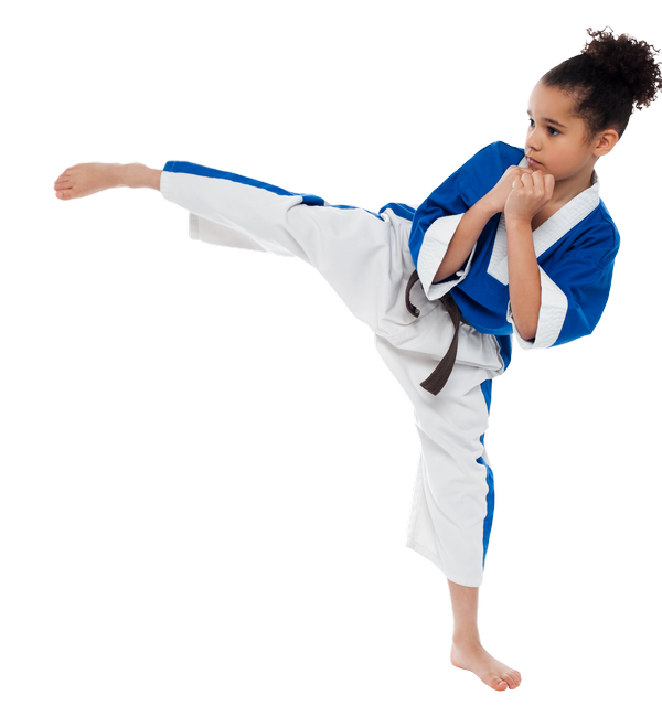 Immagine di uso commerciale gratuito della ragazza del karate Immagine PNG