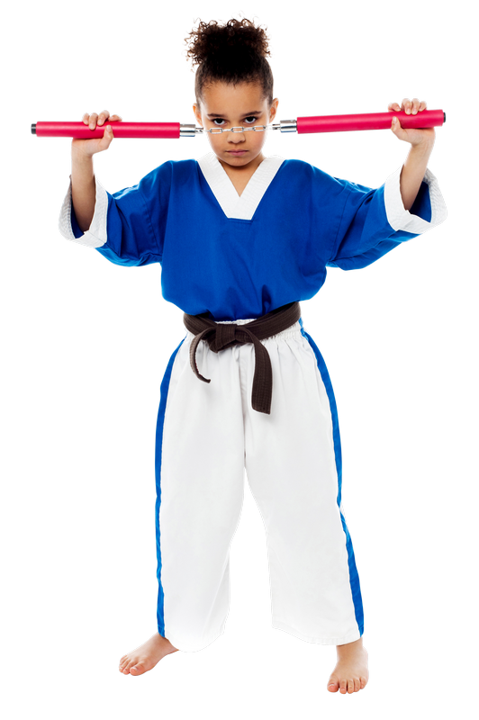 Karate niña PNG