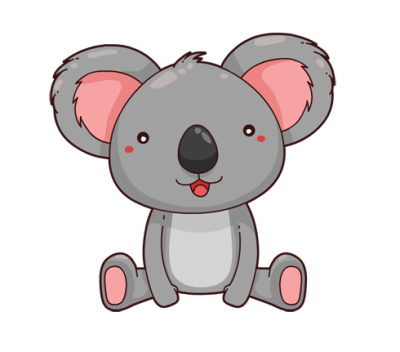 Koala Background PNG Image
