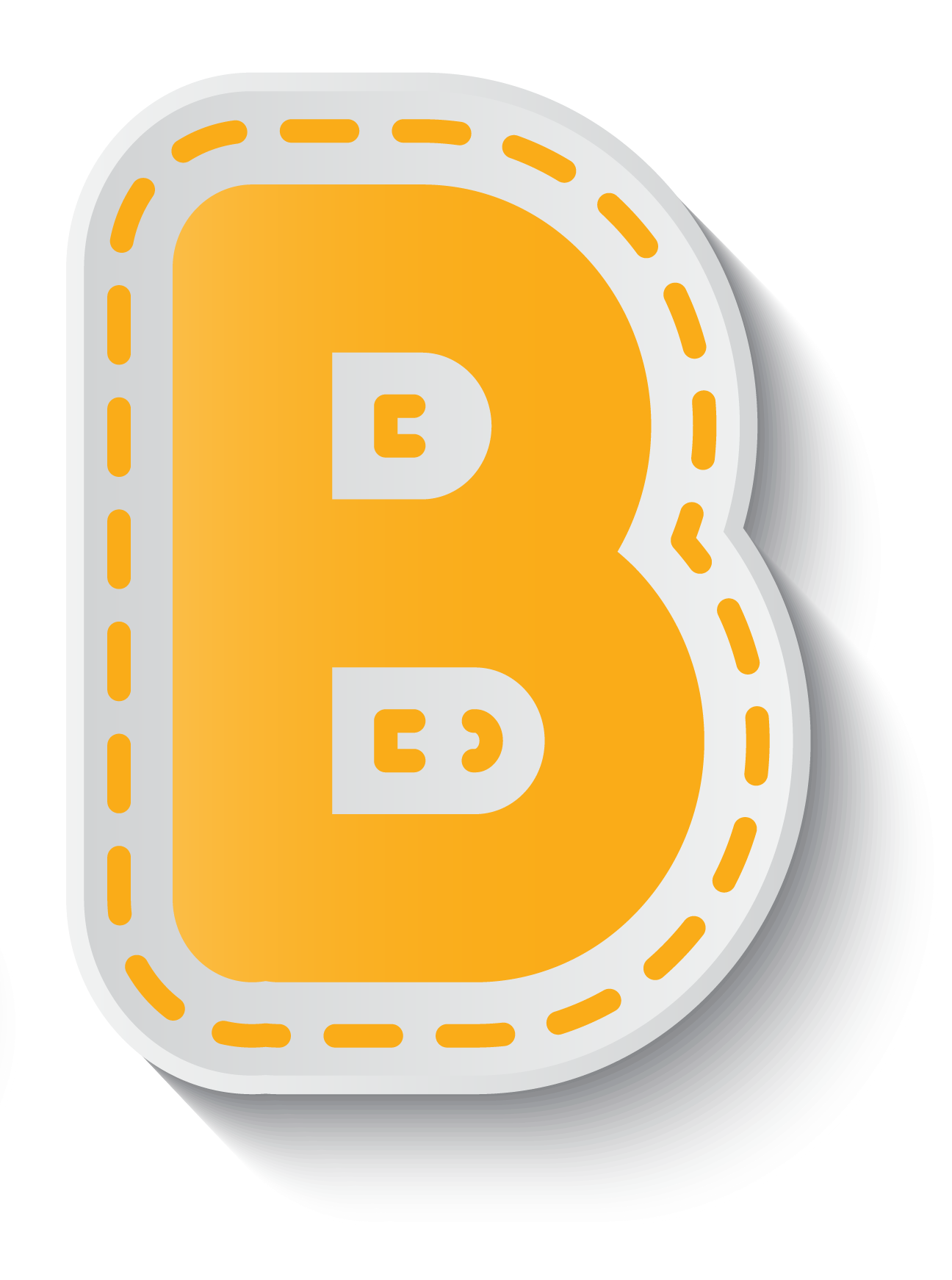 Letter B PNG Royalty-Free Photo