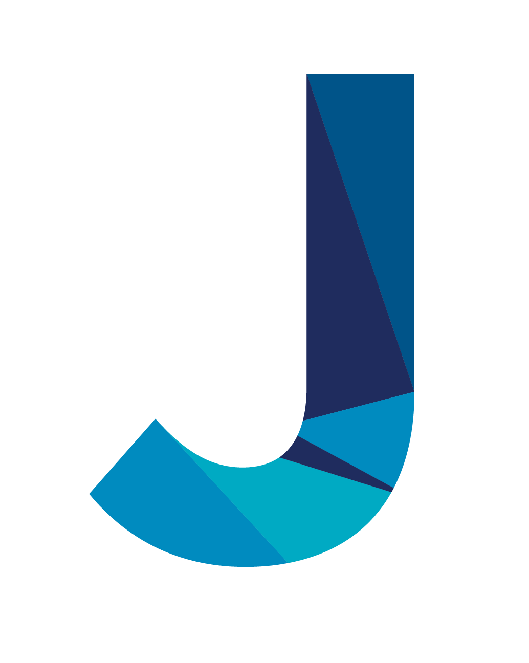 Letter J PNG Stock Photo