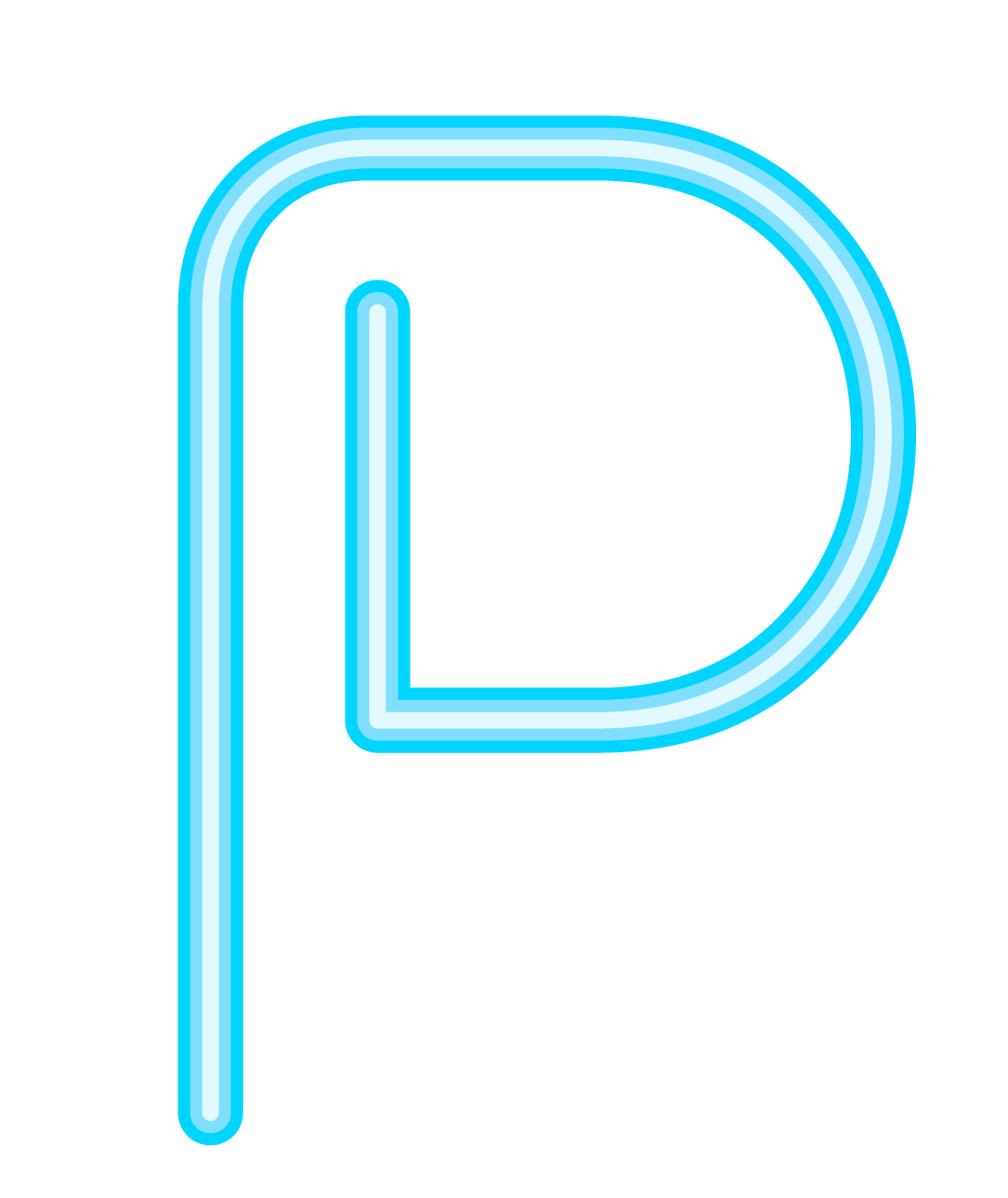 Letter P PNG Free Image