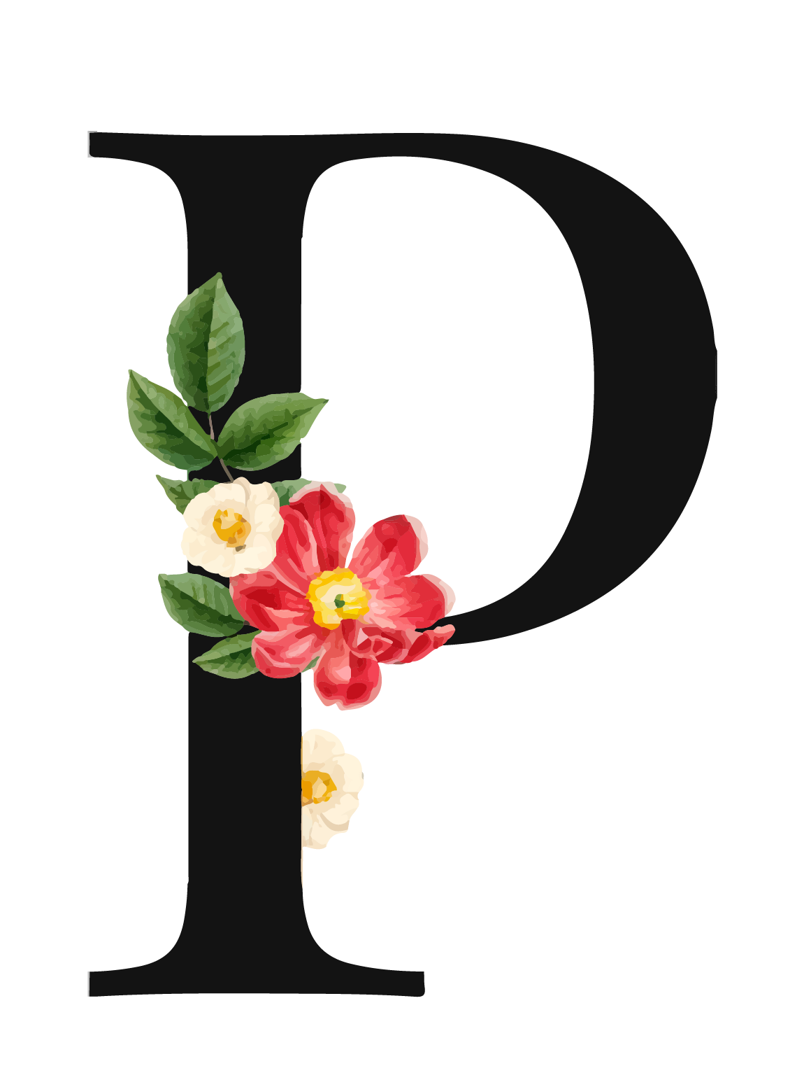 Letter P PNG Royalty-Free Image