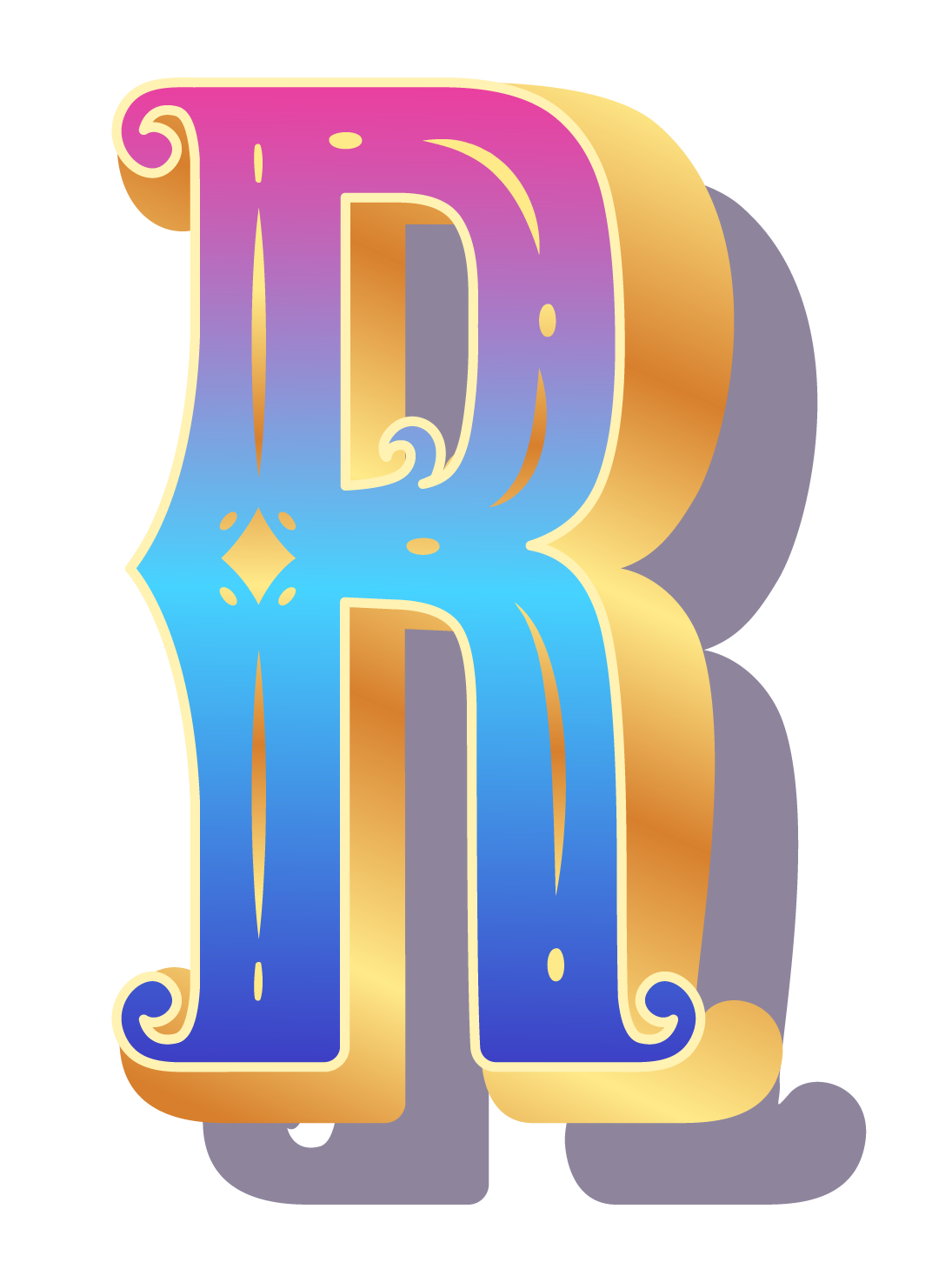 Letter R PNG HD Free Image