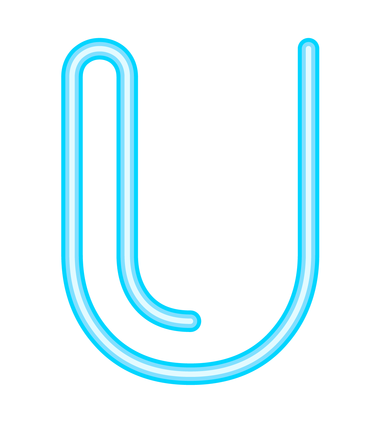 Letter U PNG Royalty-Free High-Quality