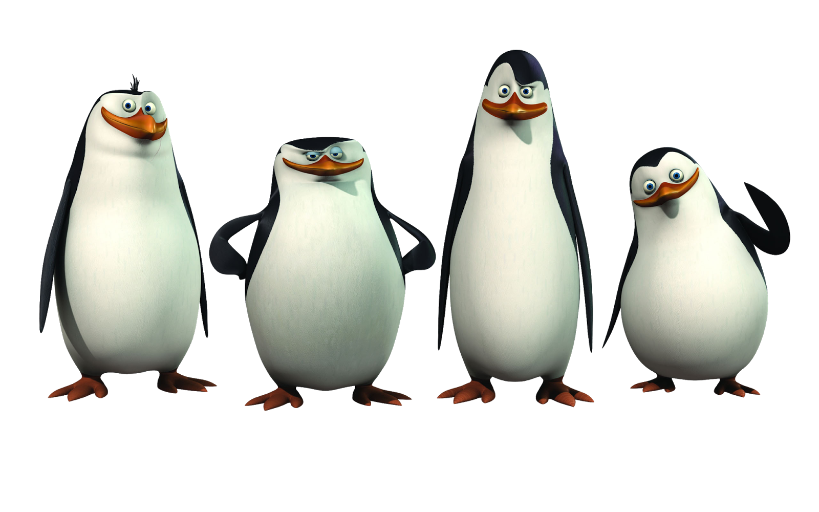 Latar belakang PNG Madagaskar Penguins File