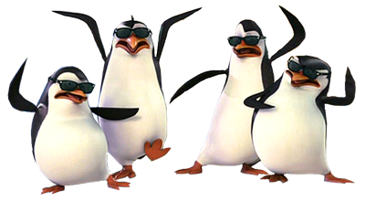 Madagaskar Penguins PNG herunterladen Bild herunterladen