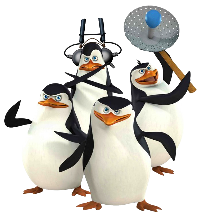 Madagaskar Penguins PNG-Bild Kostenloser Download