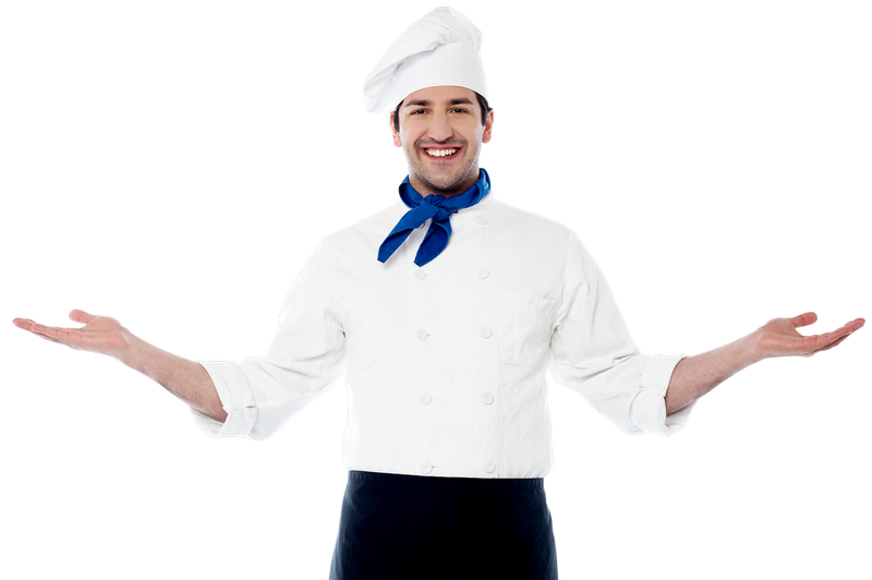 Chef maschio PNG
