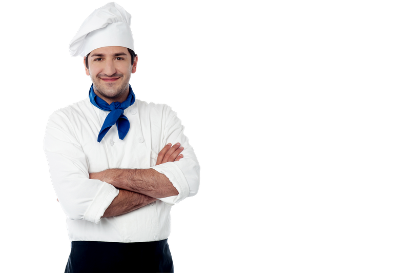 Mannelijke chef-kok royalty-vrije PNG-afbeelding