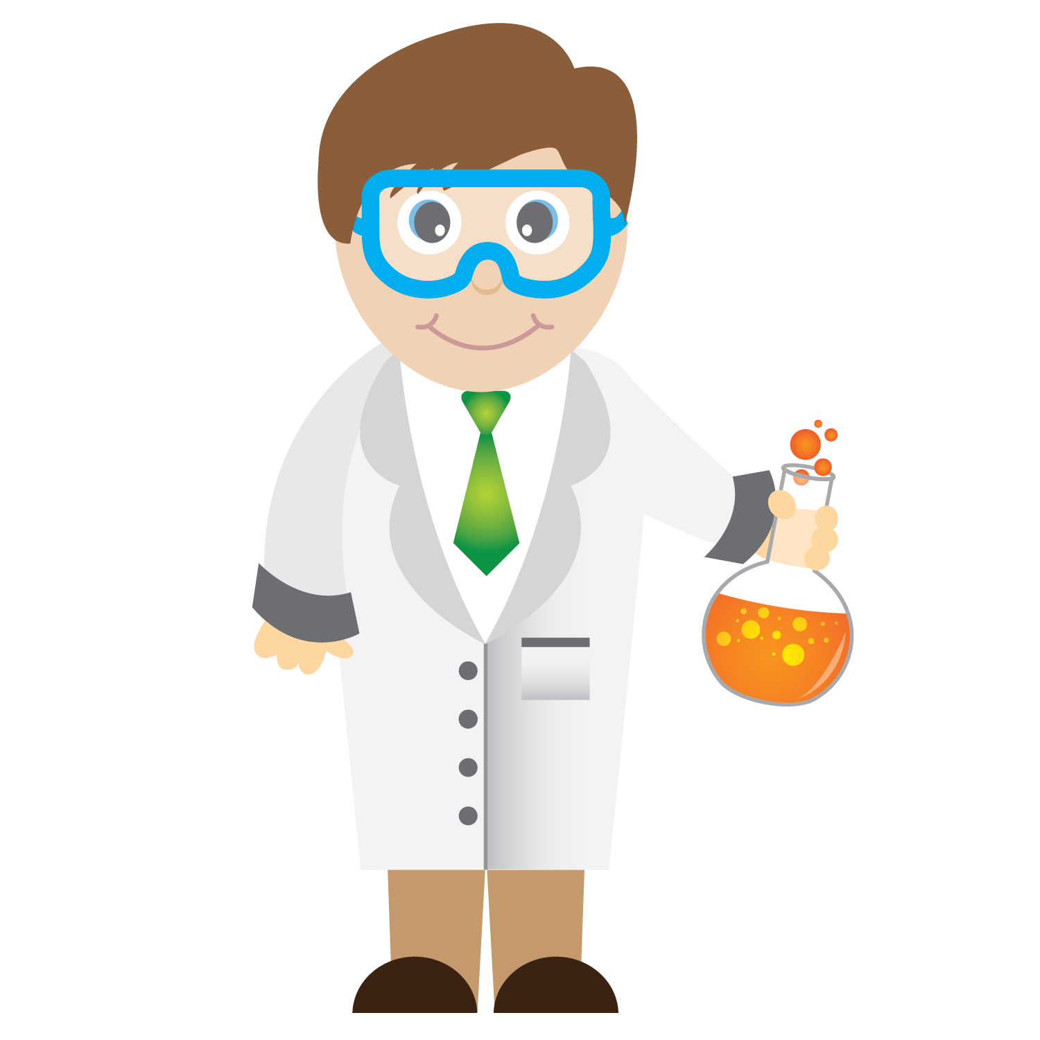 Male Scientist PNG HD Quality