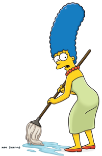 Marge PNG Clipart Background