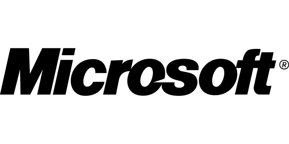 Microsoft Logo Background PNG Image
