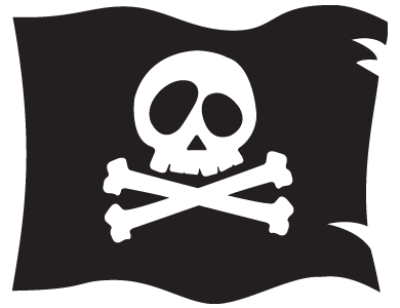Пиратский флаг PNG Clipart Фон