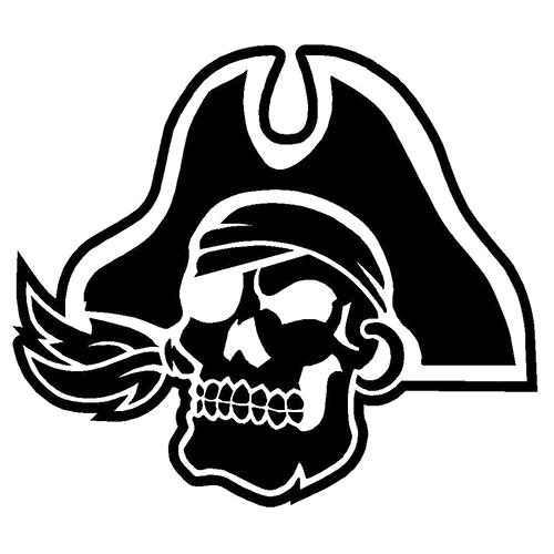 Pirate Череп PNG Pic Background