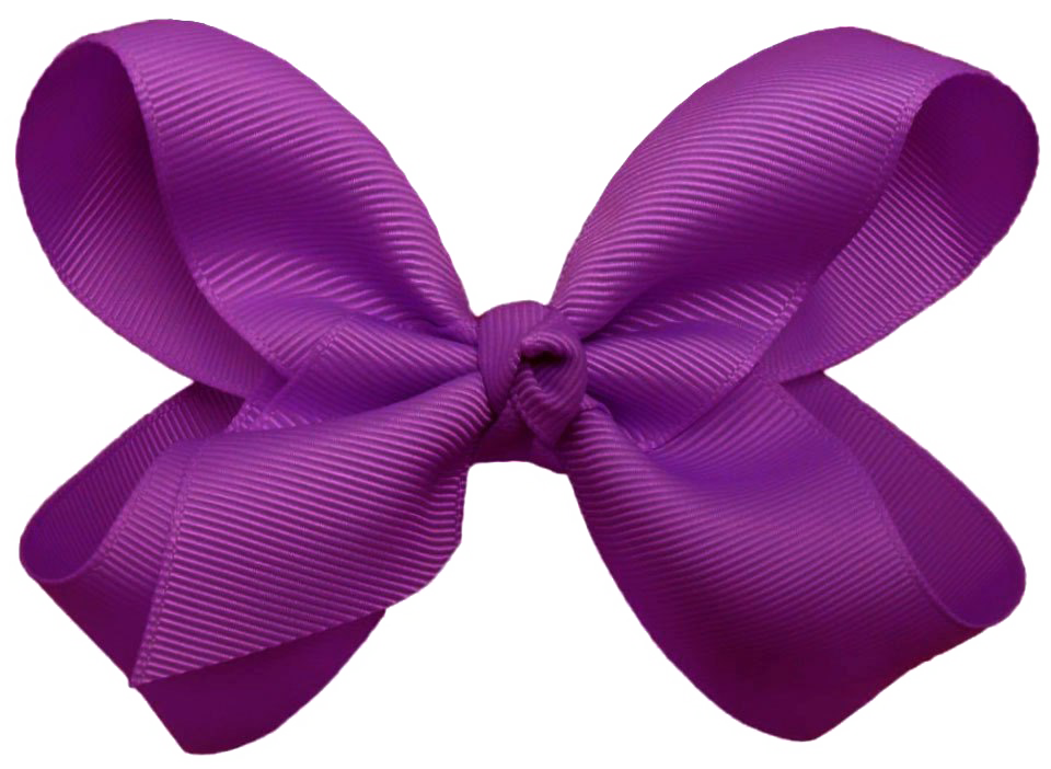 Purple Bow PNG HD kualitas