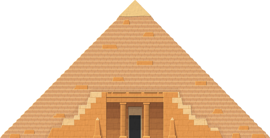 Пирамида без фона