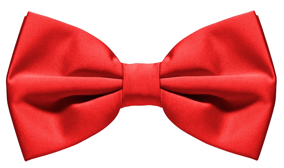 Red Bow Dasi tanpa latar belakang