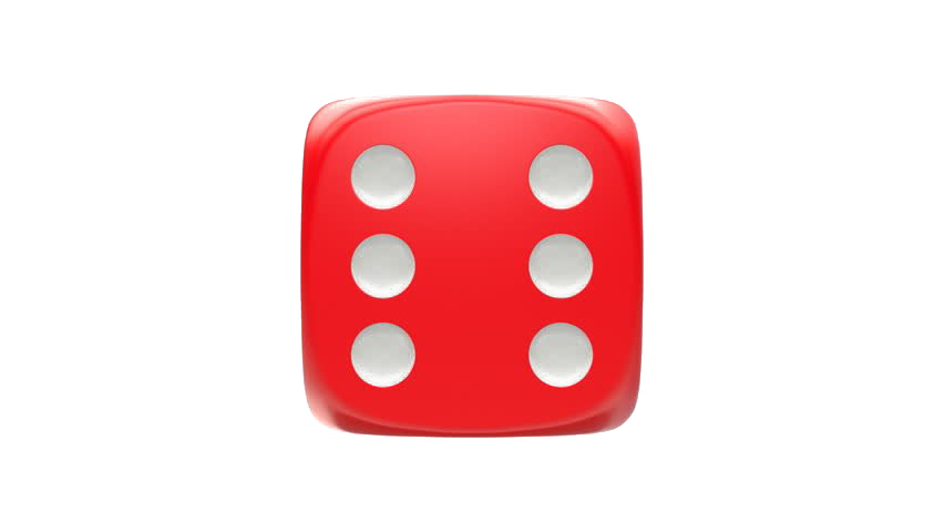 Red Dice PNG Clipart Hintergrund