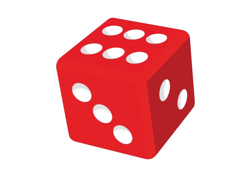 Red Dice PNG Transparente Images