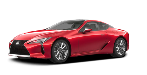 Red Lexus PNG Background