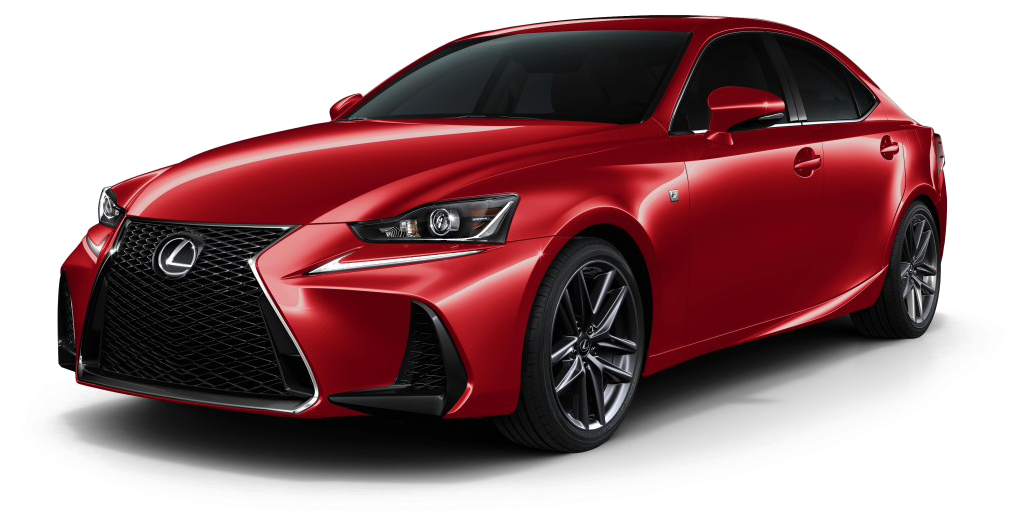 Red Lexus PNG Clipart Background