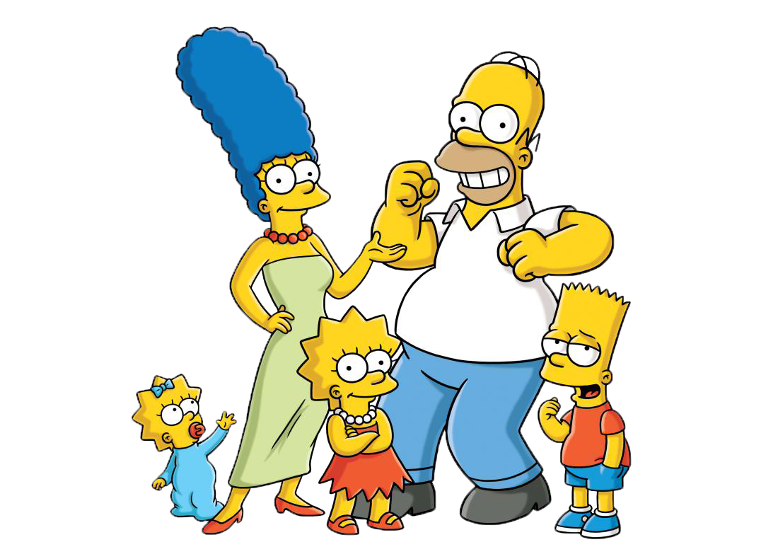 Simpsons Семья PNG Images HD