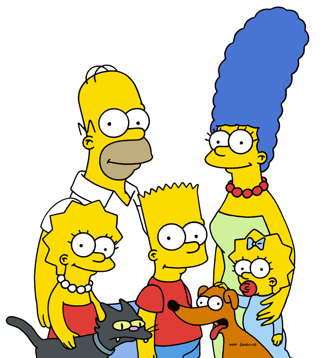 Simpsons Семья PNG Photos
