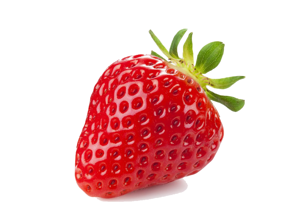 Single Strawberry Transparent Free PNG
