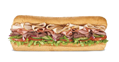 Subway Sandwich Фон PNG Image